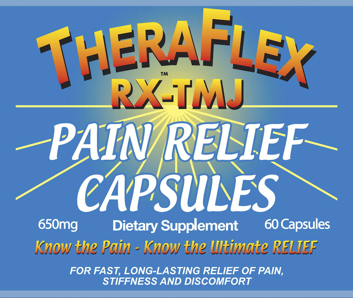 Theraflex RX Pain Relief Capsules